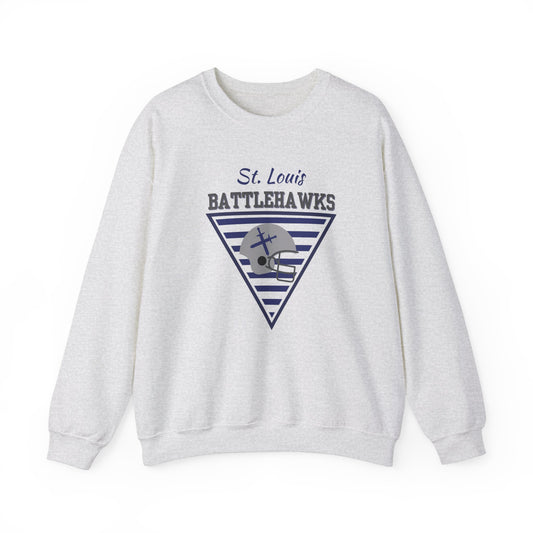 Retro UFL St. Louis Battlehawks Sweatshirt | Spring Football | XFL | STL  | Throwback | Vintage