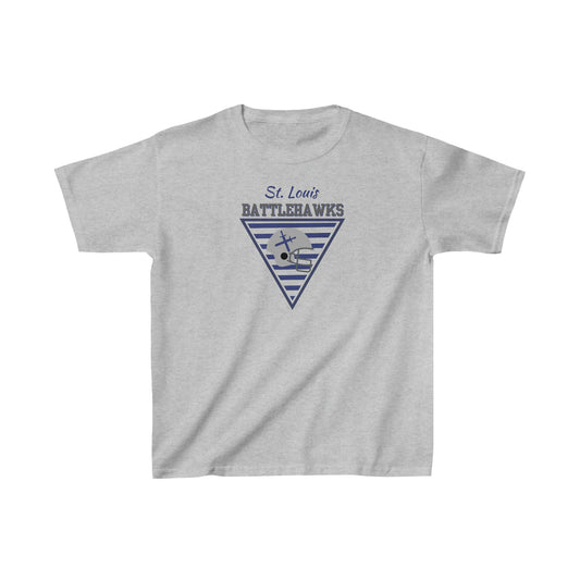 Youth UFL Vintage St. Louis Battlehawks Unisex T-Shirt | XFL | Spring Football | Retro | Throwback | KaKaw | STL