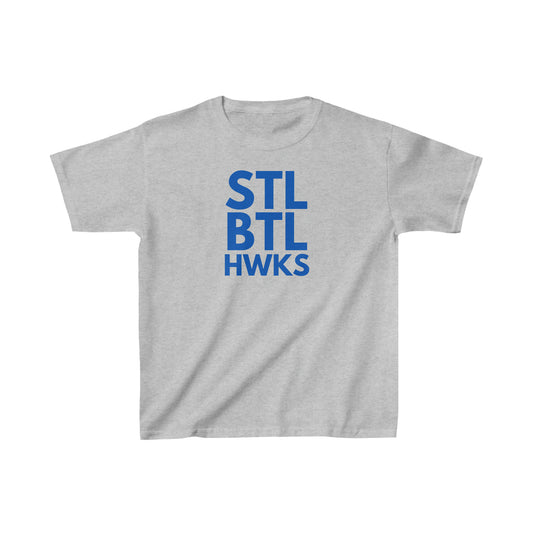 Youth UFL St. Louis Battlehawks Unisex T-Shirt | XFL | Spring Football | Retro | Throwback | KaKaw | STL